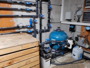 Installation waterback